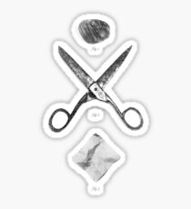 ROCK / SCISSORS / PAPER Sticker