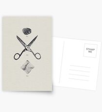 ROCK / SCISSORS / PAPER Postkarten