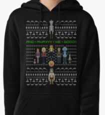Rick and Morty Family Portrait Pullover Hoodie