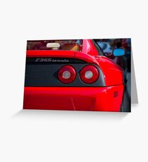 F355 Greeting Card
