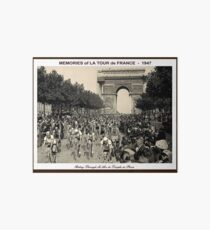 TOUR DE FRANCE: Vintage Arc de Triomphe Art Board