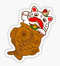 Pegatina Taiyaki Neko