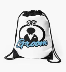 Groom Drawstring Bag