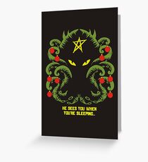 Merry Cthulmas Greeting Card