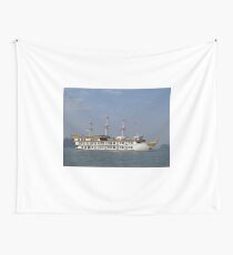 Boat in Ha Long Bay, Vietnam Wall Tapestry
