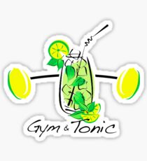 Pegatina Gimnasio y Tónico