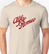 Alfa Romeo classic (red) Unisex T-Shirt