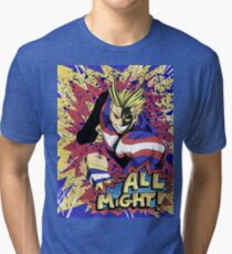 Color Pop All Might Tri-blend T-Shirt