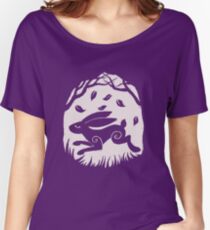 Leaping Hare in Autumn Women's Relaxed Fit T-Shirt