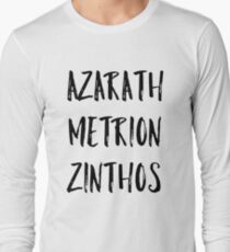 Azarath Metrion Zinthos (Alternativ) Langarmshirt