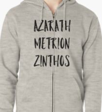 Azarath Metrion Zinthos (Alternate) Zipped Hoodie