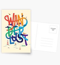 Wanderlust Postcards
