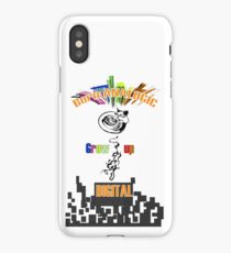 Born analogic grow up digital. iPhone Case