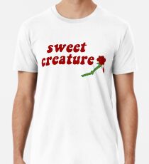 Sweet Creature Rose Design Men's Premium T-Shirt