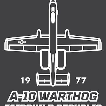 Artwork thumbnail, A-10 Warthog by Aeronautdesign