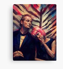 Distorted Lost in Translation Print Canvas Print