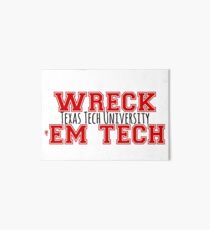 Wreck 'Em Tech Art Board