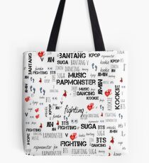 Bolsa de tela BTS - Frases