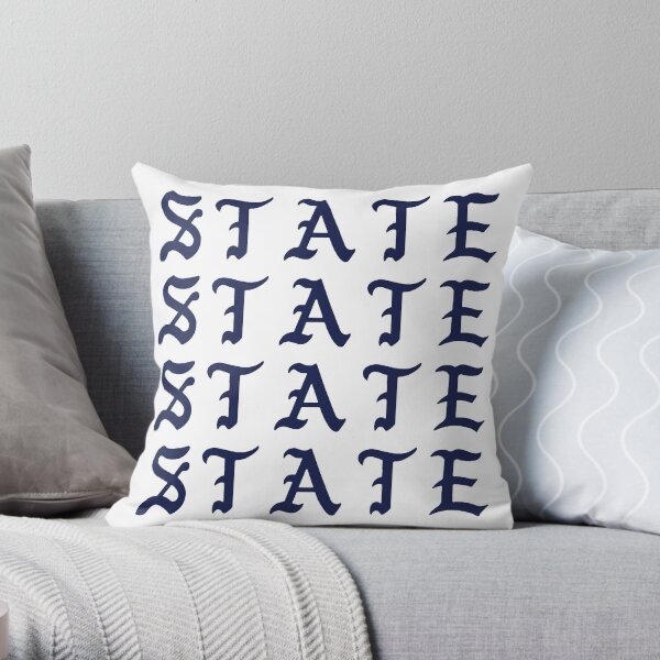 i feel like penn state Throw Pillow