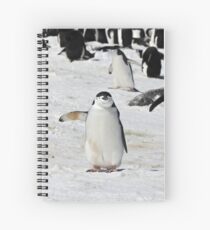 Chinstrap Penguin ~ "Traffic Cop on Point Duty" Spiral Notebook