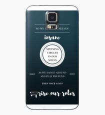 Rolle eines Lebenszeittextes Hülle & Klebefolie für Samsung Galaxy