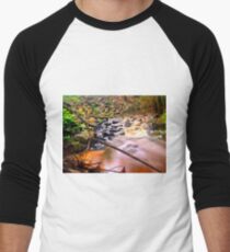 Exotic long exposure Men's Baseball ¾ T-Shirt