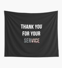Tela decorativa Gracias por tu servicio