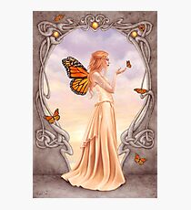 Citrine Birthstone Fairy Photographic Print