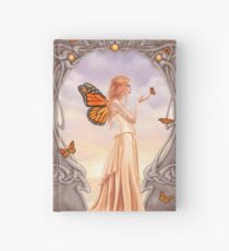 Citrine Birthstone Fairy Hardcover Journal