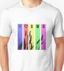 Camiseta unisex I corazón OGM