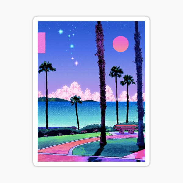 Vaporwave Stickers | Redbubble