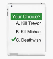 GTA 5 Deathwish iPad Case/Skin