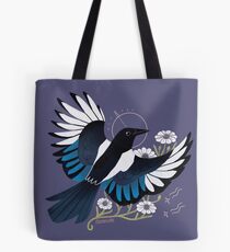 Familiar - European Magpie Tote Bag