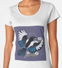 Vertraut - Europäische Elster Frauen Premium T-Shirts