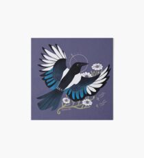 Familiar - European Magpie Art Board
