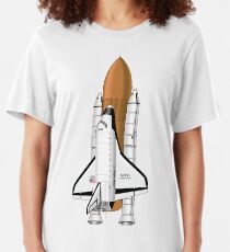 Space Shuttle Slim Fit T-Shirt
