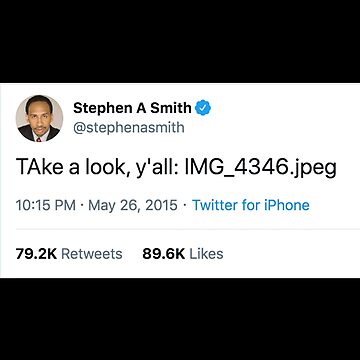 Stephen A Smith Poster for Sale by SydTheSquid12