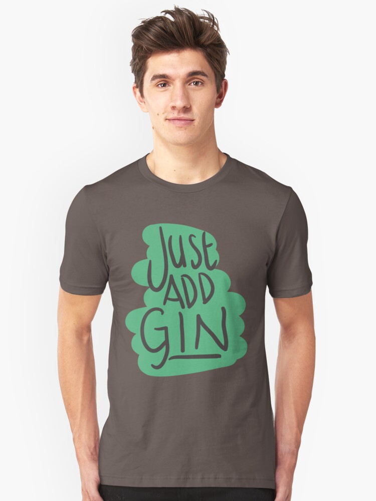 gin christmas tshirt