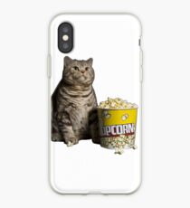 Popcorn Katze iPhone-Hülle & Cover