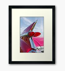 1959 Cadillac Eldorado Taillight- Pink -374c Framed Print