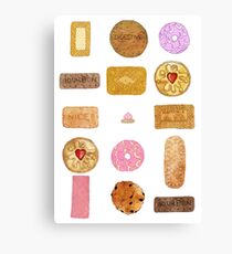 biscuits Canvas Print