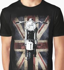 Classic British BSA Motor Cycle Tee Graphic T-Shirt
