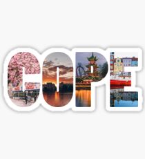 Copenhagen Block Pictures Sticker