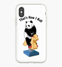 Panda Bear That's How I Roll iPhone Case