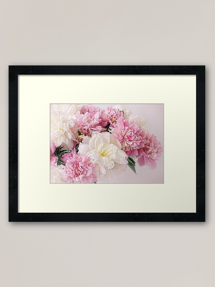 Alternate view of Peonies Framed Art Print