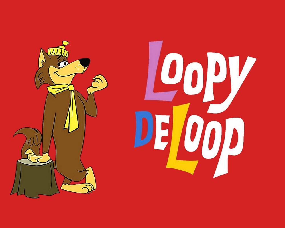 Loopy De Loop Hanna Barbera Classic Cartoon By Rainbowretro Redbubble