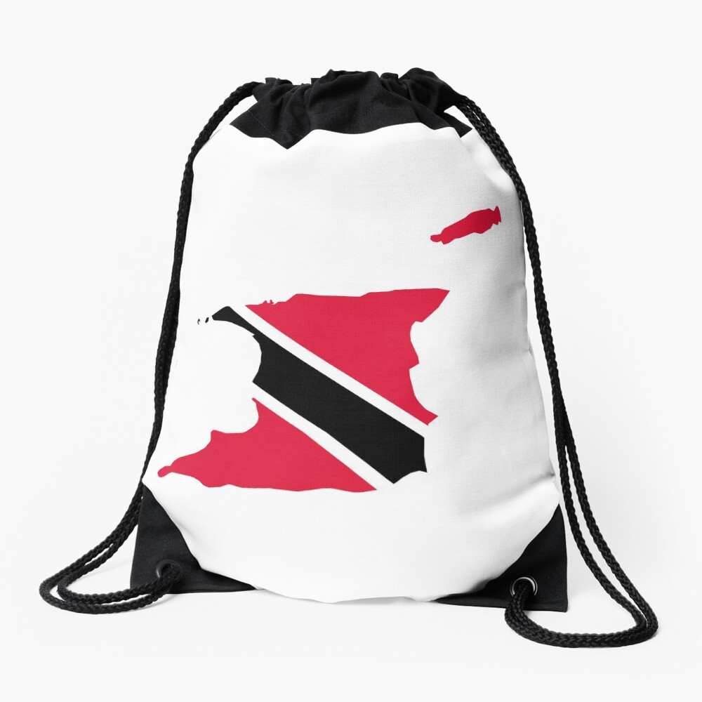 "Flag of Trinidad and Tobago" Drawstring Bag by nationalflags Redbubble