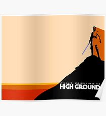High Ground Prequel Memes - Colour Poster