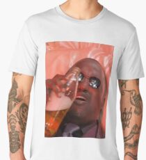 MORPHEUSDRINKINAFORTYINADEATHBASKET Men's Premium T-Shirt