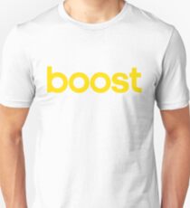 Boost - Gelb Unisex T-Shirt